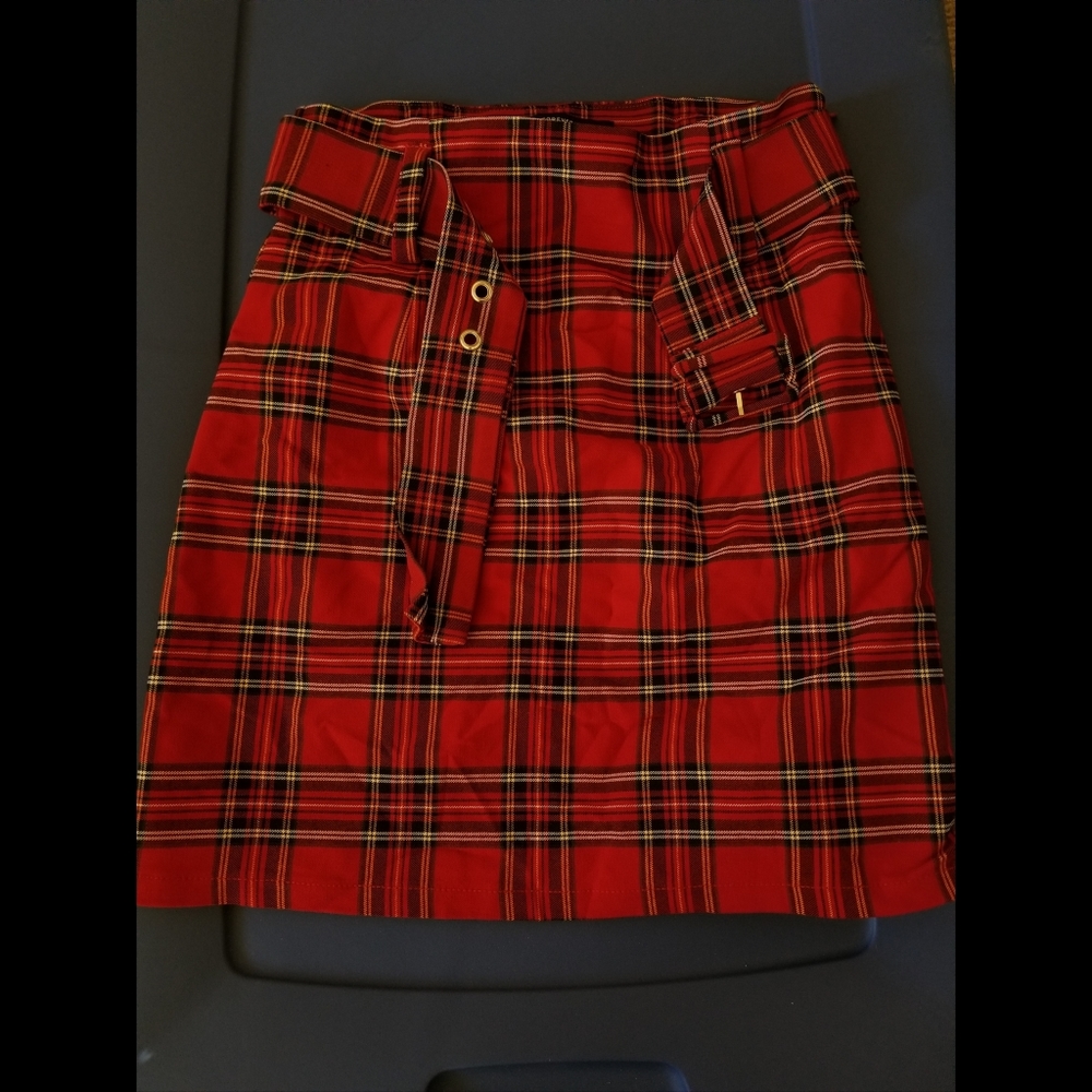 Plaid Skirt